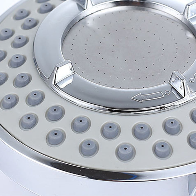 Sikunuo | Silver Hand Shower 3 Jets Stainless Steel Wall-Mounted Shower Head