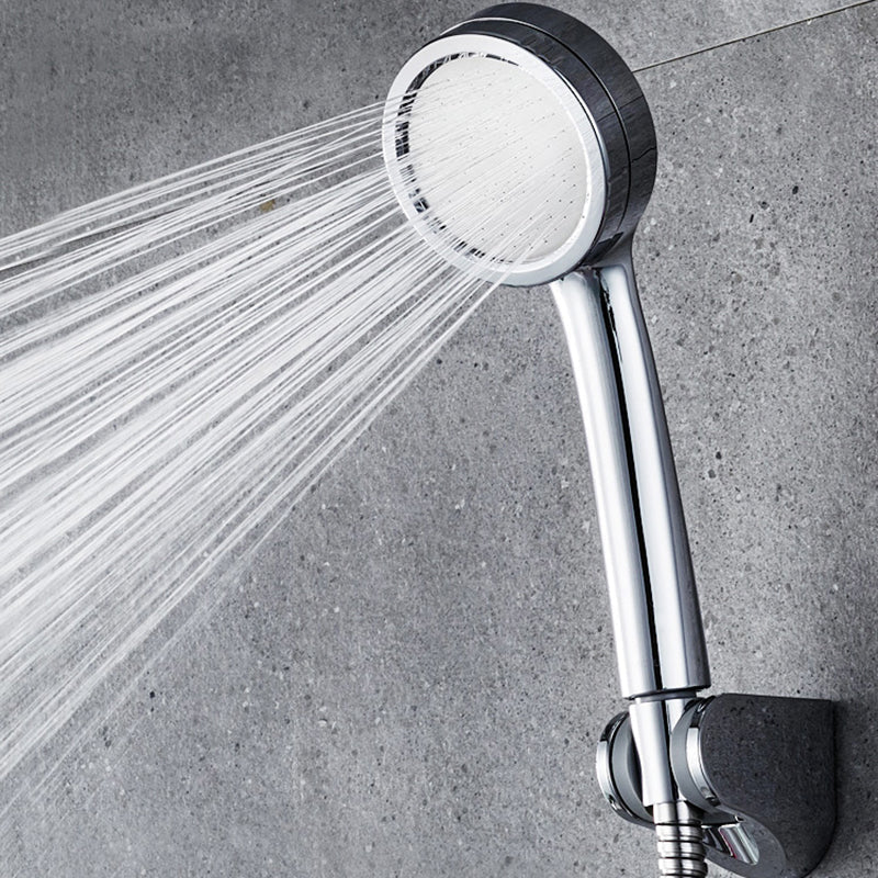 Sikunuo | Modern hand shower head 5 spray patterns Chrome Round Wall mounted shower head
