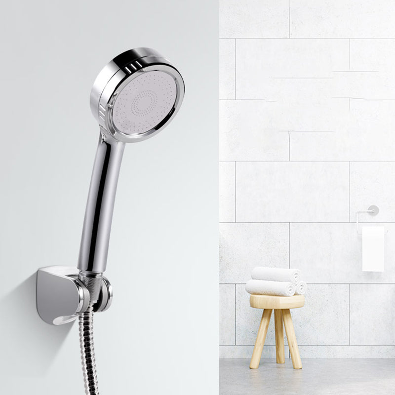 Sikunuo | Modern hand shower head 5 spray patterns Chrome Round Wall mounted shower head