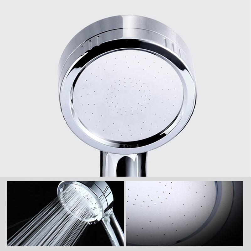 Sikunuo | Modern hand shower head 5 spray patterns Chrome Round Wall mounted shower head