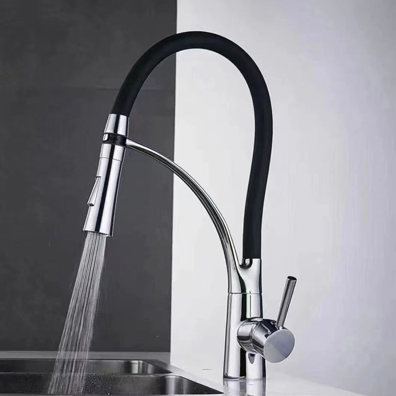 Sikunuo | Modern 1-Hand Faucets Copper Touchless with Water Dispenser Standard Kitchen Faucet