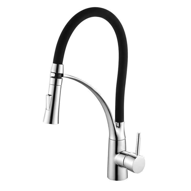 Sikunuo | Modern 1-Hand Faucets Copper Touchless with Water Dispenser Standard Kitchen Faucet