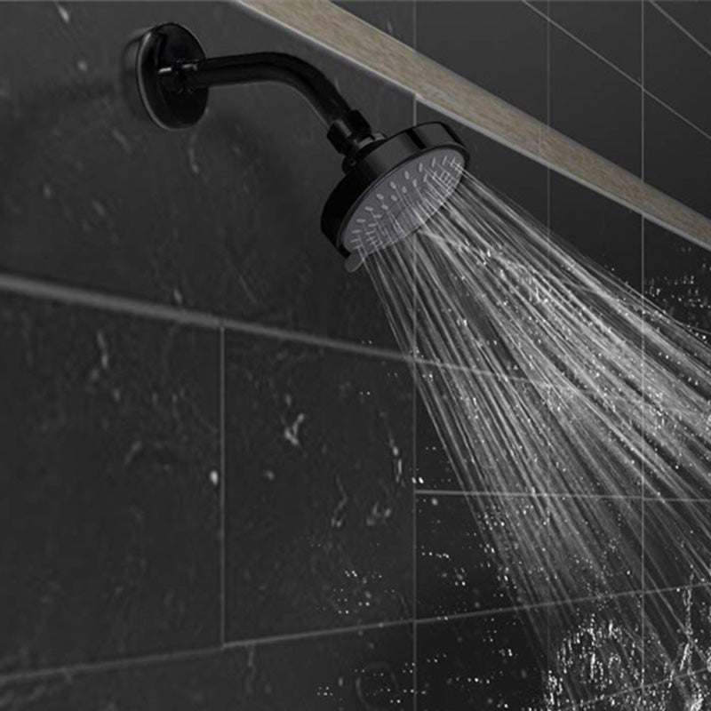 Sikunuo | Round metal shower head Traditional adjustable spray pattern shower head