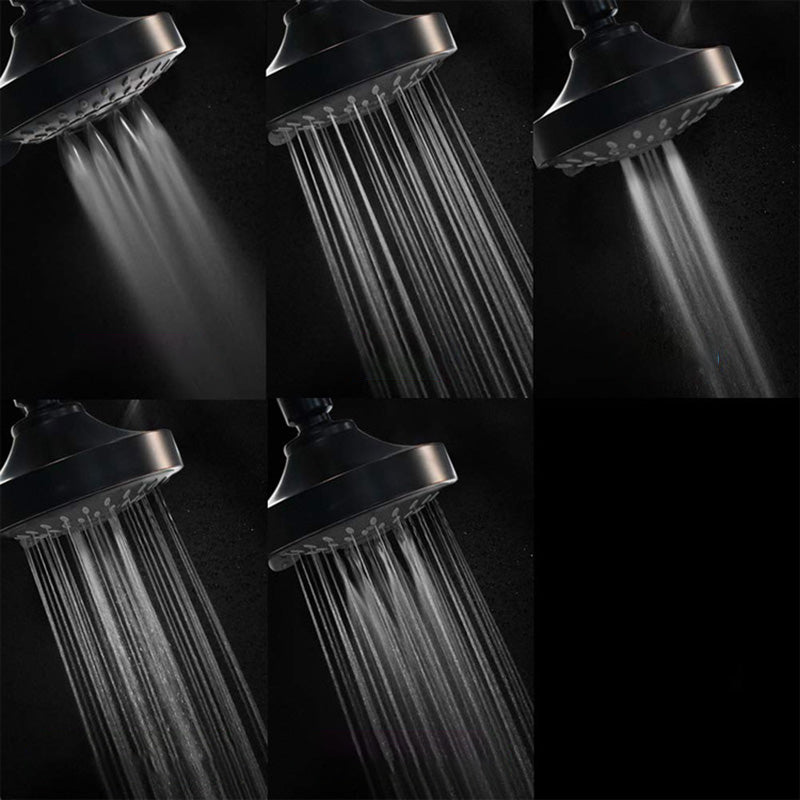 Sikunuo | Round metal shower head Traditional adjustable spray pattern shower head