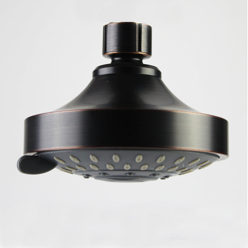 Sikunuo | Round metal shower head Traditional adjustable spray pattern shower head