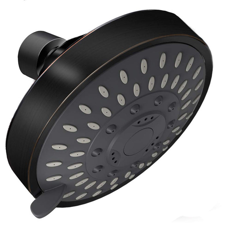 Sikunuo | Round metal shower head Traditional adjustable spray pattern shower head