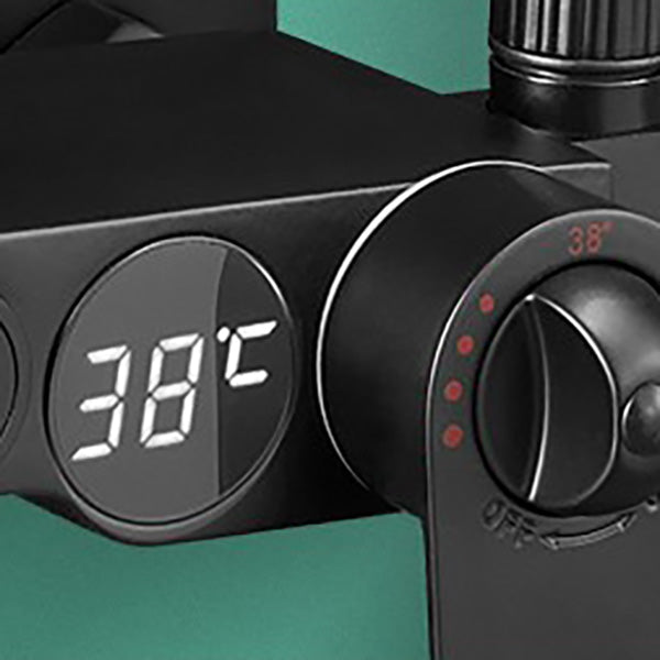 Sikunuo | Modern adjustable water flow shower faucet shower hose shower system on the wall