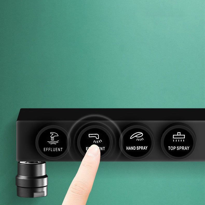 Sikunuo | Modern adjustable water flow shower faucet shower hose shower system on the wall