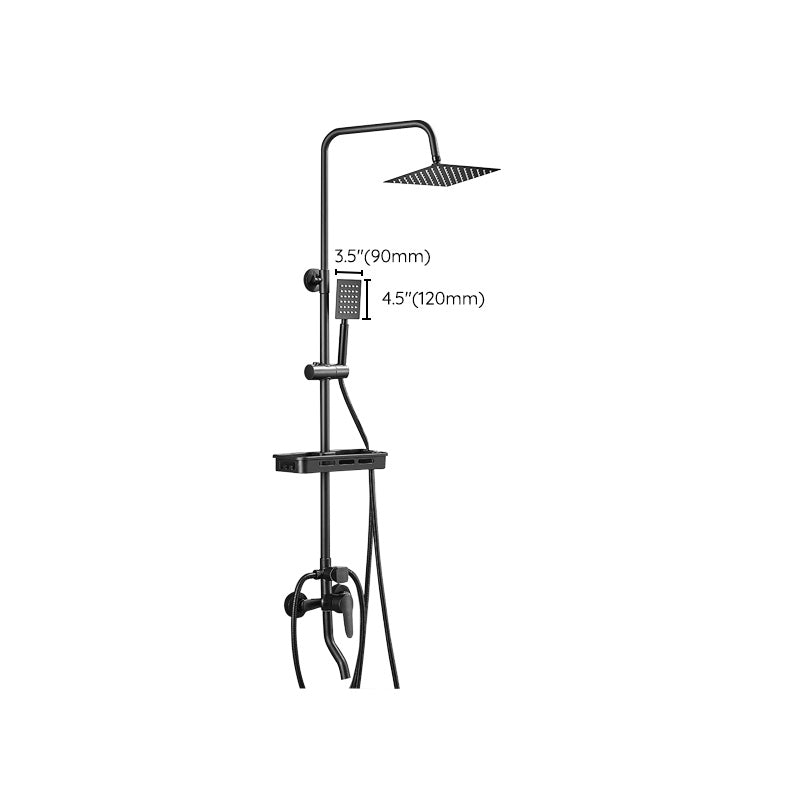 Sikunuo | Modern adjustable water flow shower faucet shower hose shower system on the wall