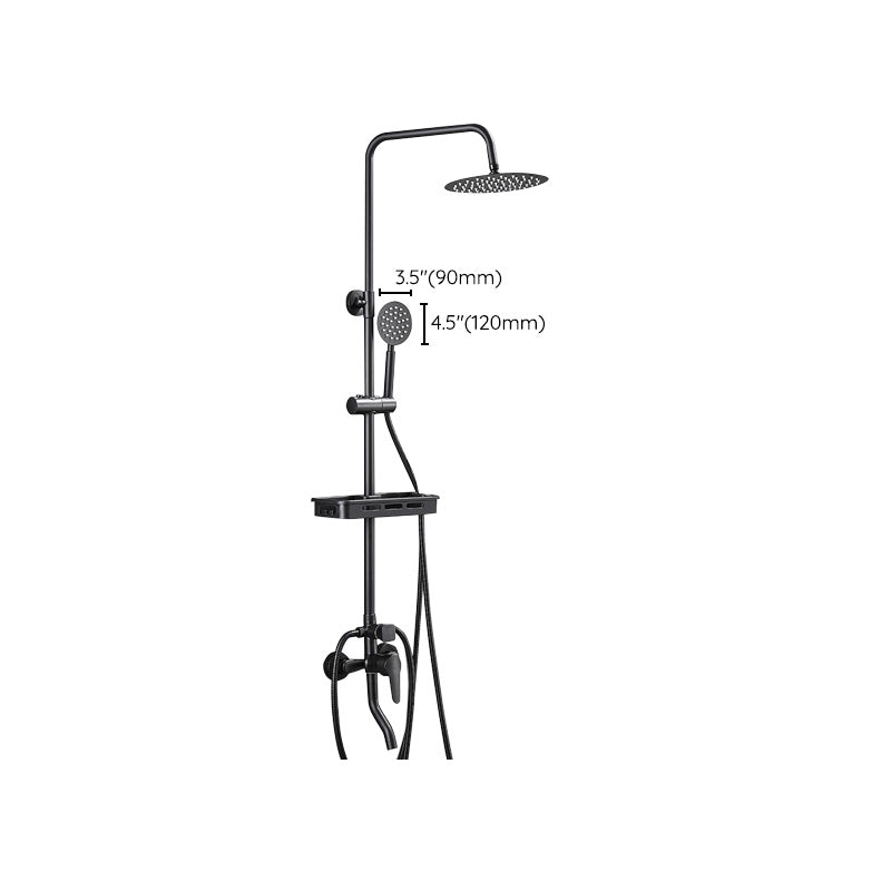 Sikunuo | Modern adjustable water flow shower faucet shower hose shower system on the wall