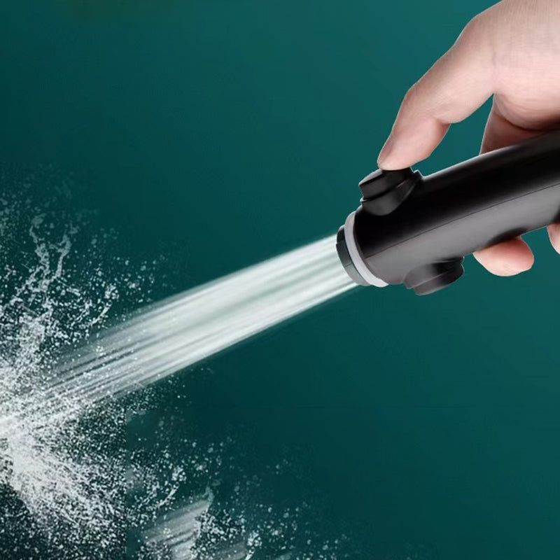 Sikunuo | Wall Mounted Shower Head Modern Plastic Shower Head with Adjustable Spray Pattern