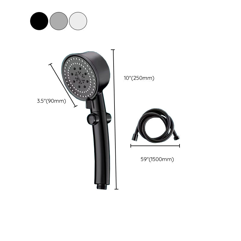 Sikunuo | Wall Mounted Shower Head Modern Plastic Shower Head with Adjustable Spray Pattern