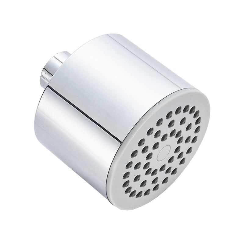 Sikunuo | Round shower head made of stainless steel in silver wall-mounted shower head