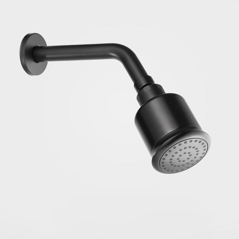 Sikunuo | Round shower head made of stainless steel in silver wall-mounted shower head