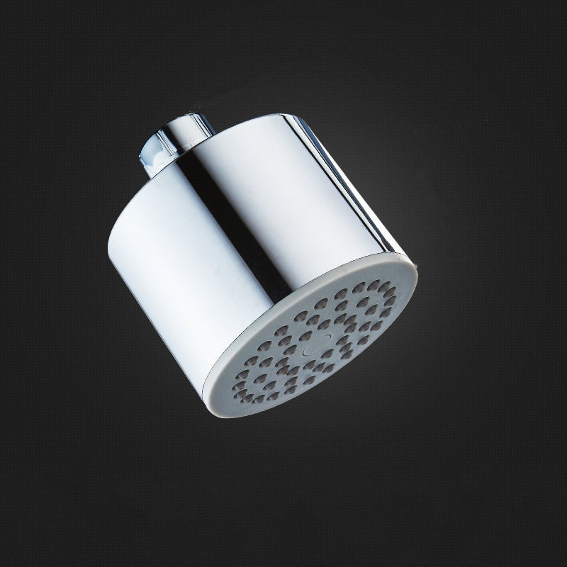 Sikunuo | Round shower head made of stainless steel in silver wall-mounted shower head