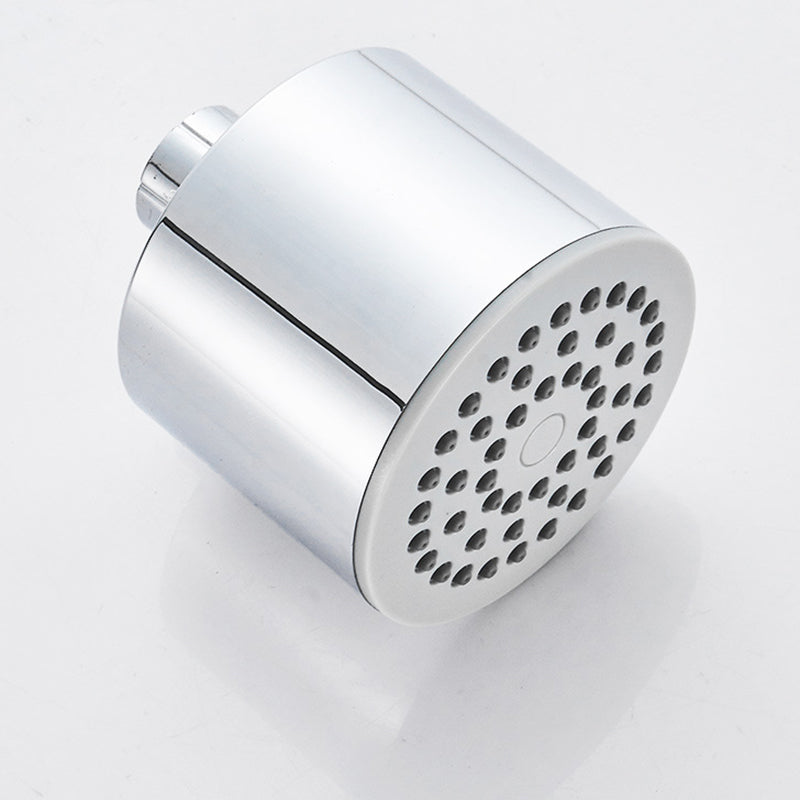 Sikunuo | Round shower head made of stainless steel in silver wall-mounted shower head