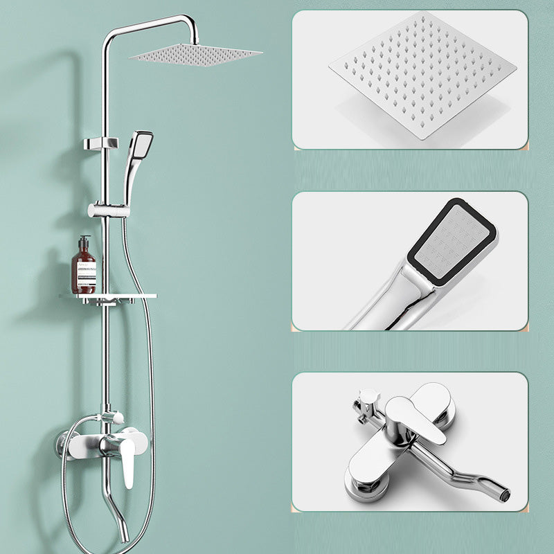 Sikunuo | Modern balanced printed converter faucet shower head shower fitting on the wall