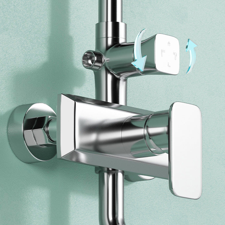 Sikunuo | Modern balanced printed converter faucet shower head shower fitting on the wall