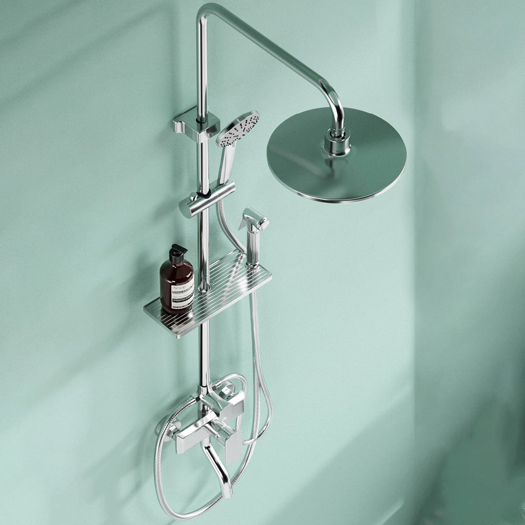 Sikunuo | Modern balanced printed converter faucet shower head shower fitting on the wall