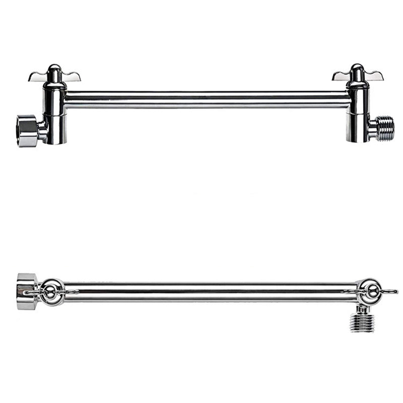 Sikunuo | Stainless Steel Fixed Shower Head Rainfall Wall Mounted Shower Head with Extension Arm
