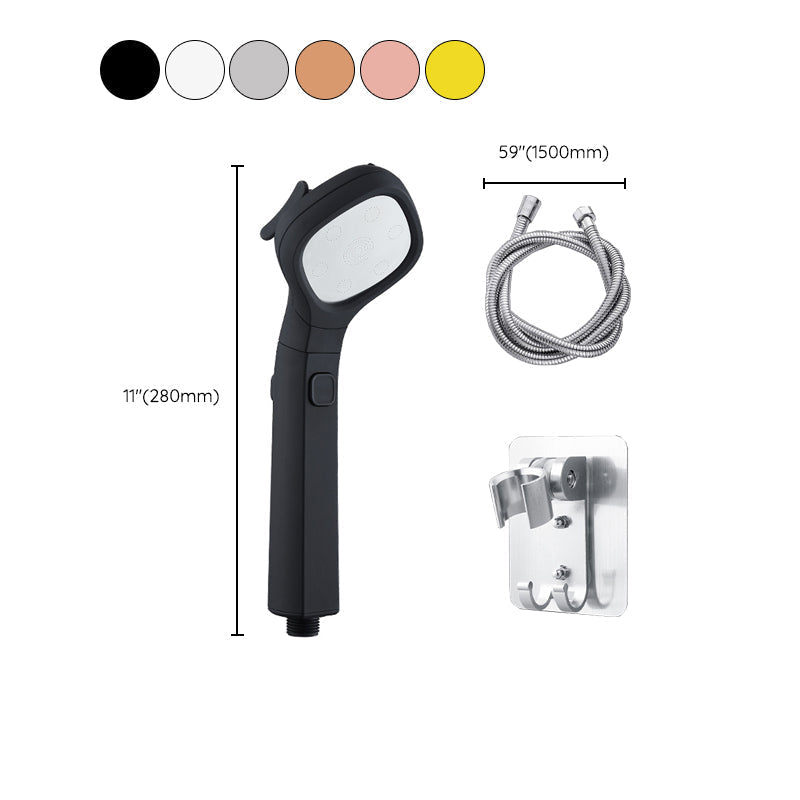 Sikunuo | Modern Plastic Showerhead Wall-mounted Showerhead with Adjustable Water Flow