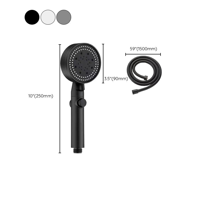 Sikunuo | Plastic Bathroom Shower Head Wall Mounted Shower Head with Adjustable Spray Pattern