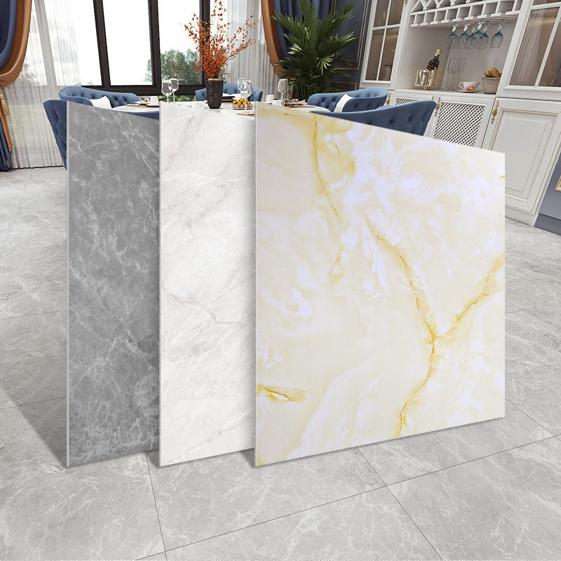 Sikunuo | 24" x 24" x 1.2mm Vinyl Floor Square Peel and Stick PVC Floor
