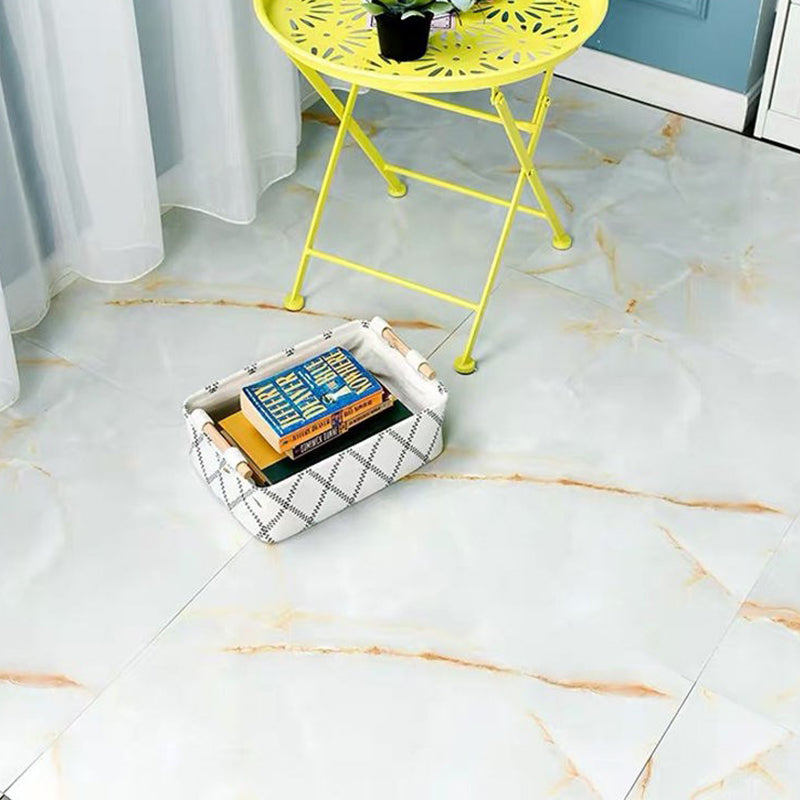 Sikunuo | 24" x 24" x 1.2mm Vinyl Floor Square Peel and Stick PVC Floor