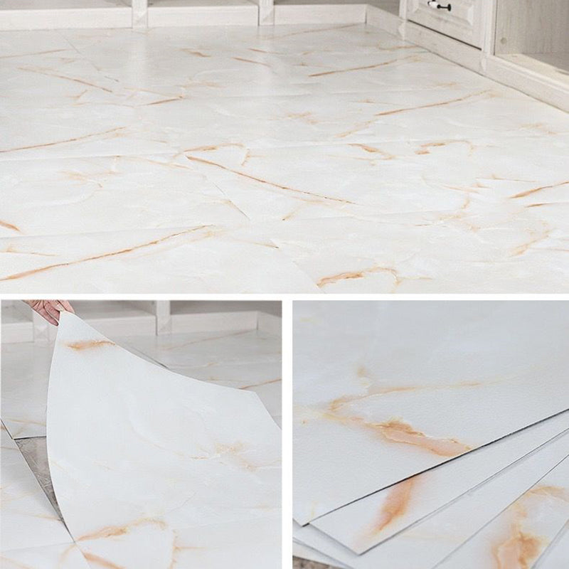 Sikunuo | 24" x 24" x 1.2mm Vinyl Floor Square Peel and Stick PVC Floor