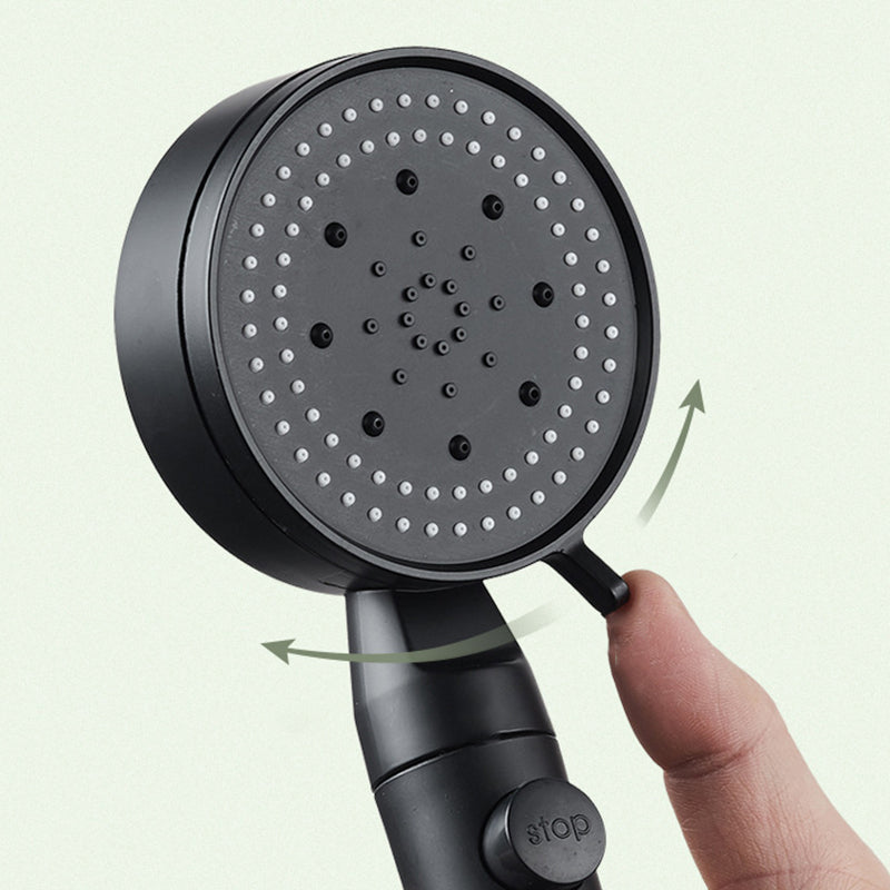 Sikunuo | Plastic Hand Shower Wall Mounted Shower Head with Adjustable Spray Pattern