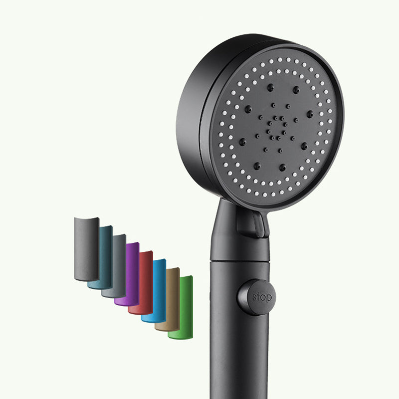 Sikunuo | Plastic Hand Shower Wall Mounted Shower Head with Adjustable Spray Pattern