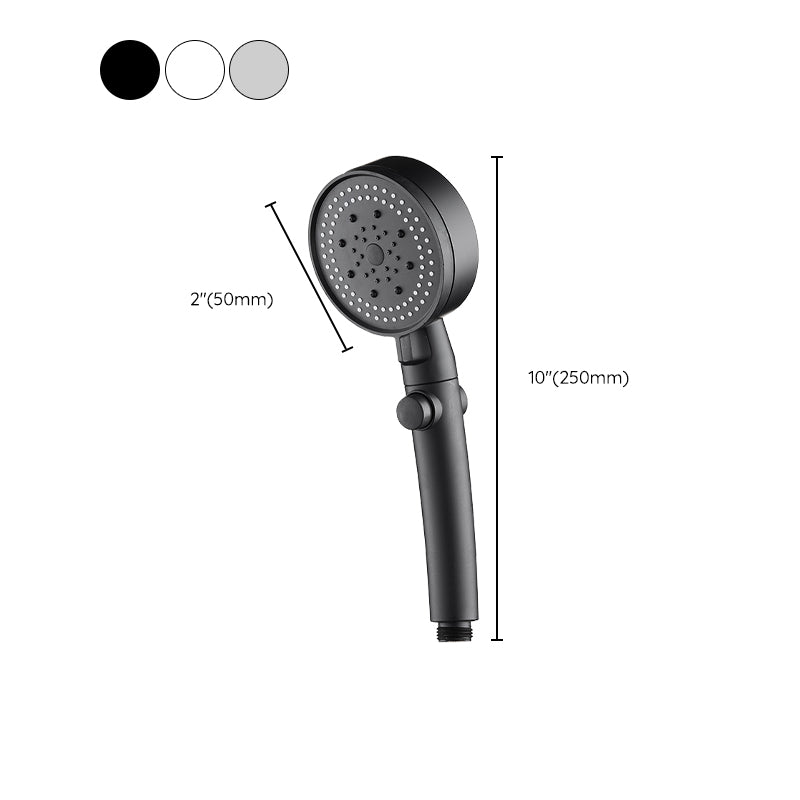 Sikunuo | Plastic Hand Shower Wall Mounted Shower Head with Adjustable Spray Pattern
