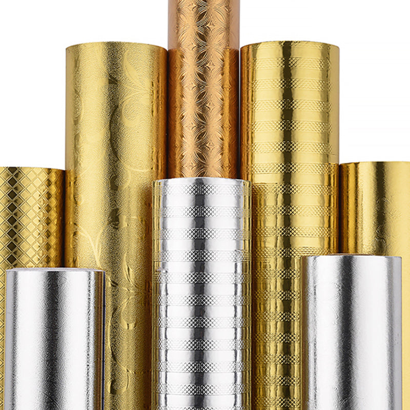 Sikunuo | Metal backsplash tiles Peel and Stick Modern Peel and Stick Backsplash Wall Tile