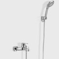 Sikunuo | Bathroom Bathtub Pull-Out Wall-Mounted Hand Shower Fixed Bathtub Faucet