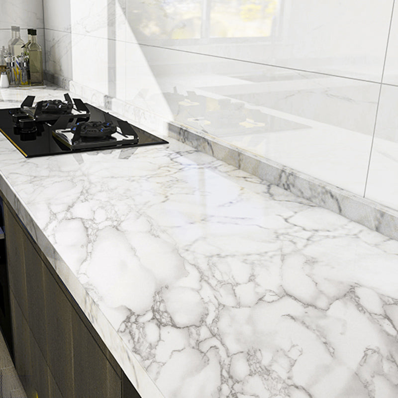 PVC Peel-and-Stick Wall Tiles for Kitchens, 24 in Wide
