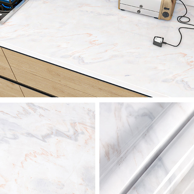 PVC Peel-and-Stick Wall Tiles for Kitchens, 24 in Wide