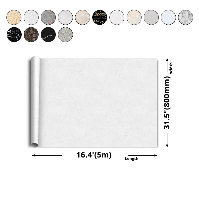 Sikunuo | Rectangular Wallpaper Modern Peel and Stick Back Wall Tiles