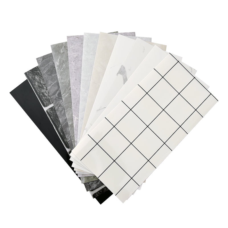 Sikunuo | PVC Peel and Stick Tile Modern Peel and Stick Back Wall Tile