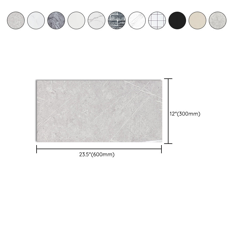 Sikunuo | PVC Peel and Stick Tile Modern Peel and Stick Back Wall Tile