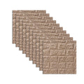 Sikunuo | Modern Wall Tile PVC 3D Embossing Self-Adhesive Waterproof Interior Wall Panel