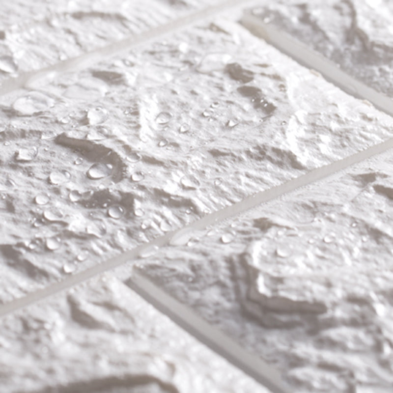 Sikunuo | Modern Wall Tile PVC 3D Embossing Self-Adhesive Waterproof Interior Wall Panel