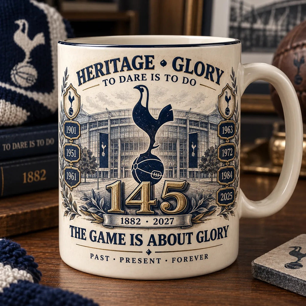 145 Years of Lilywhite Glory Commemorative Mug