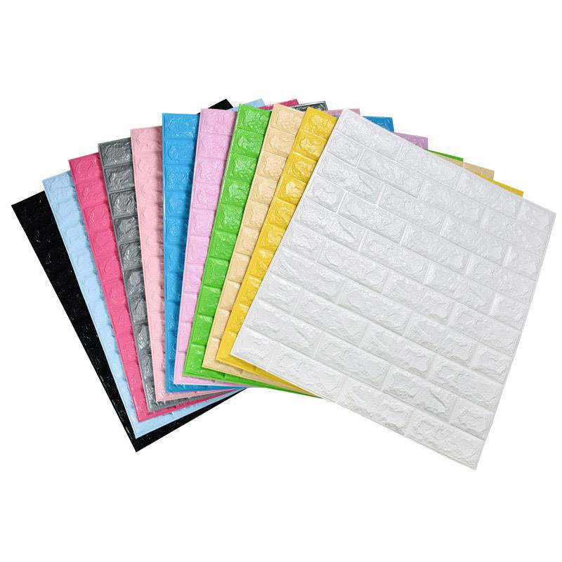 Sikunuo | Modern Wall Access Panel PVC 3D-embossed Peel and Stick Soundproof Cladding