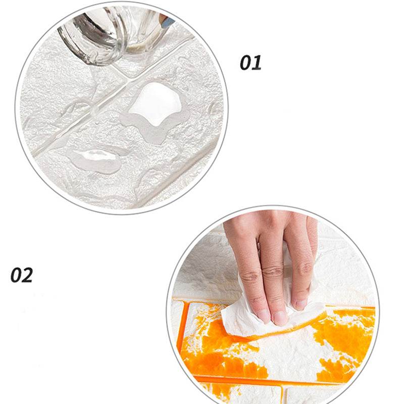 Sikunuo | Modern Wall Access Panel PVC 3D-embossed Peel and Stick Soundproof Cladding
