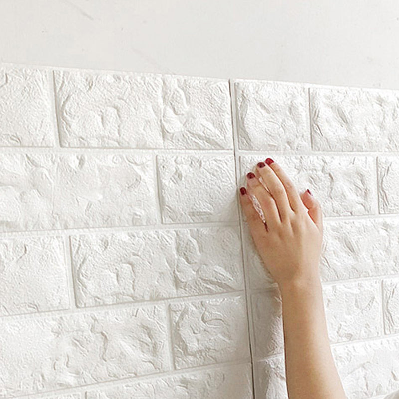 Sikunuo | Modern Wall Access Panel PVC 3D-embossed Peel and Stick Soundproof Cladding