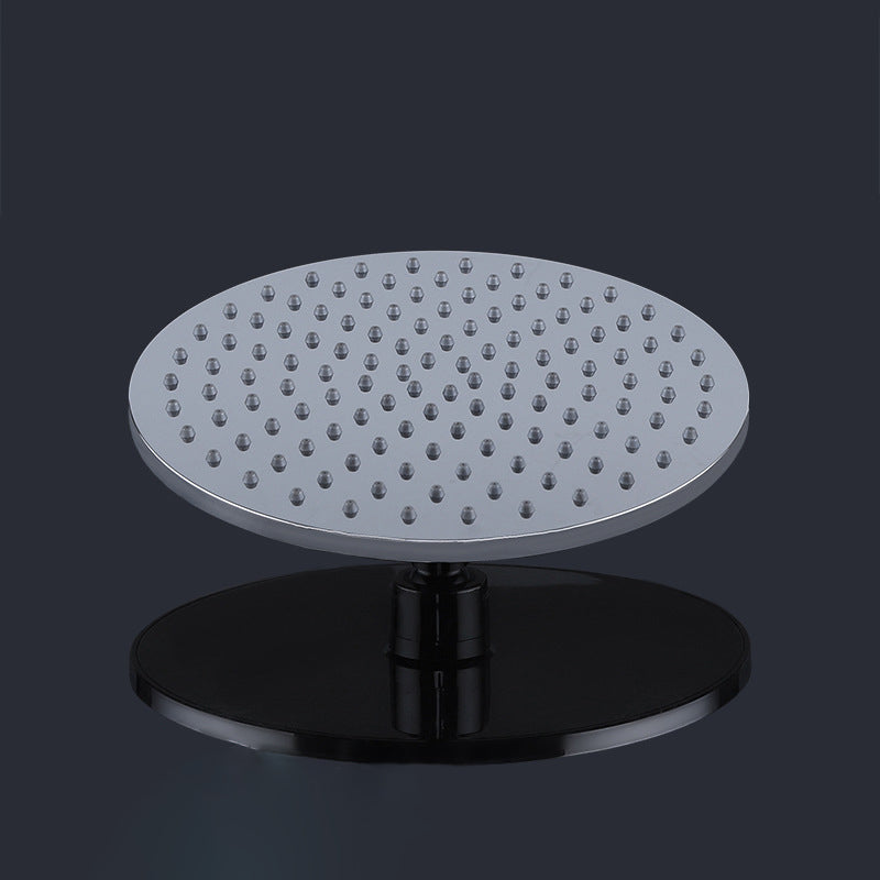 Sikunuo | Contemporary Rainfall Shower Head Combo Round Single Spray Shower Combo
