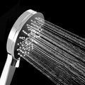 Sikunuo | Ceiling and wall mounted showerhead combination round chrome spray head