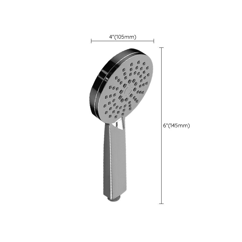 Sikunuo | Ceiling and wall mounted showerhead combination round chrome spray head