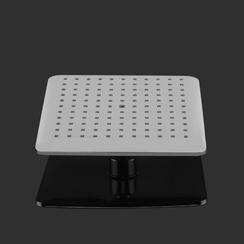 Sikunuo | Chrome Square Shower Head Combination Wall Mounted and Ceiling Mounted Handheld Shower
