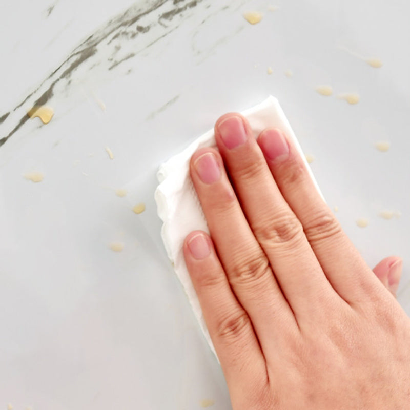 Sikunuo | Modern Peel and Stick Tile PVC Rectangular 10 Pack Peel & Stick Field Tile for the Kitchen